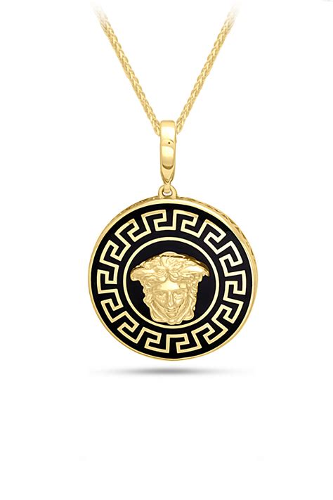 erkek altın bileklik versace|versace kolye.